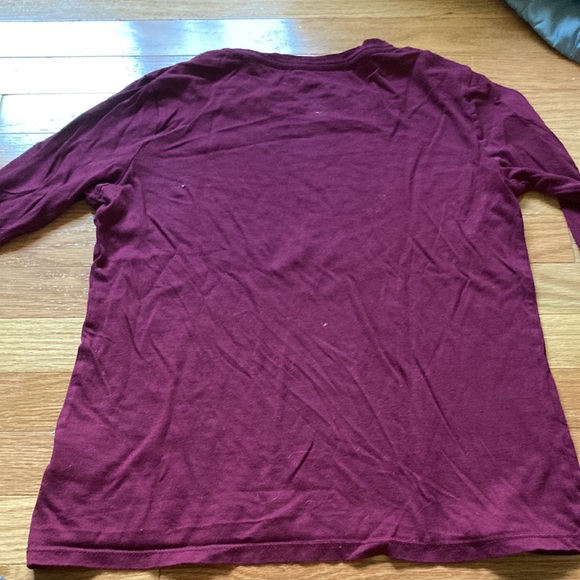 Maroon long sleeve - Picture 2 of 2